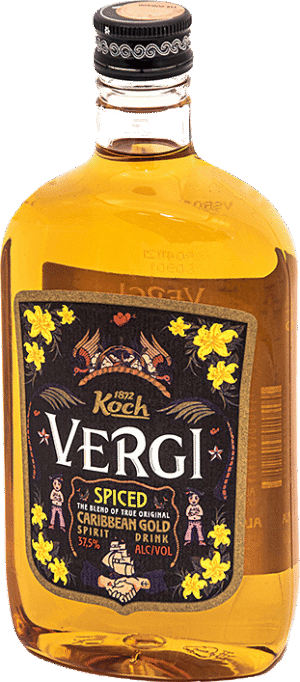 Vergi Spiced Gold Rum 37,5% 50cl PET