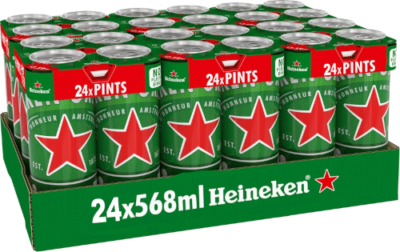 Heineken 5,0% 56,8cl PINT x 24