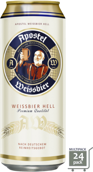 APOSTEL Weissbier 5,3% vol 50CL x 24