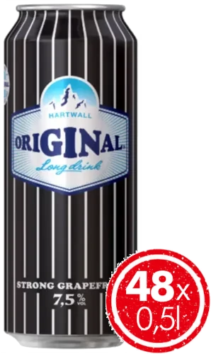 Hartwall Original Long Drink Strong 7,5% 50CL x 48