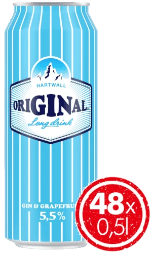 Hartwall Original Long Drink 5,5% 50CL x 48