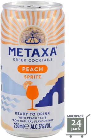 Metaxa Peach Spritz 5% vol 25cl x 24