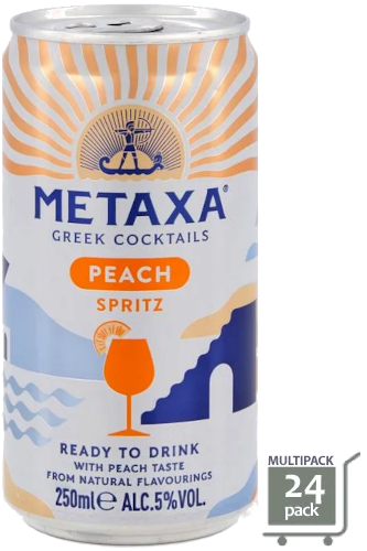 Metaxa Peach Spritz 5% vol 25cl x 24