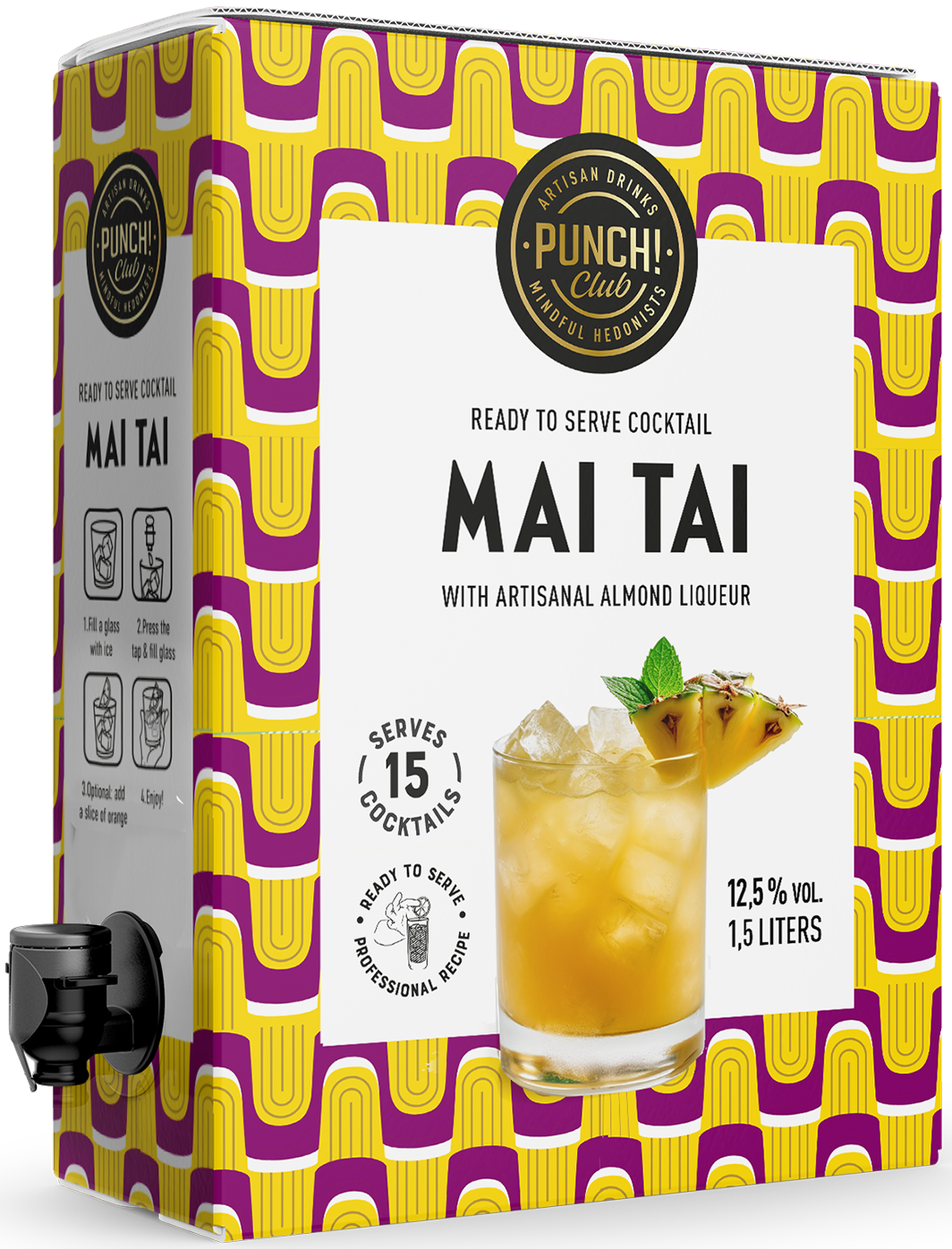 Punch Club Mai Tai 12,5% vol 150cl BIB