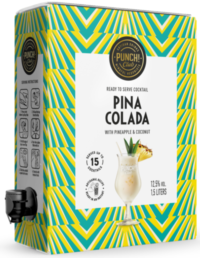Punch Club Piña Colada 12,5% vol 150cl BIB