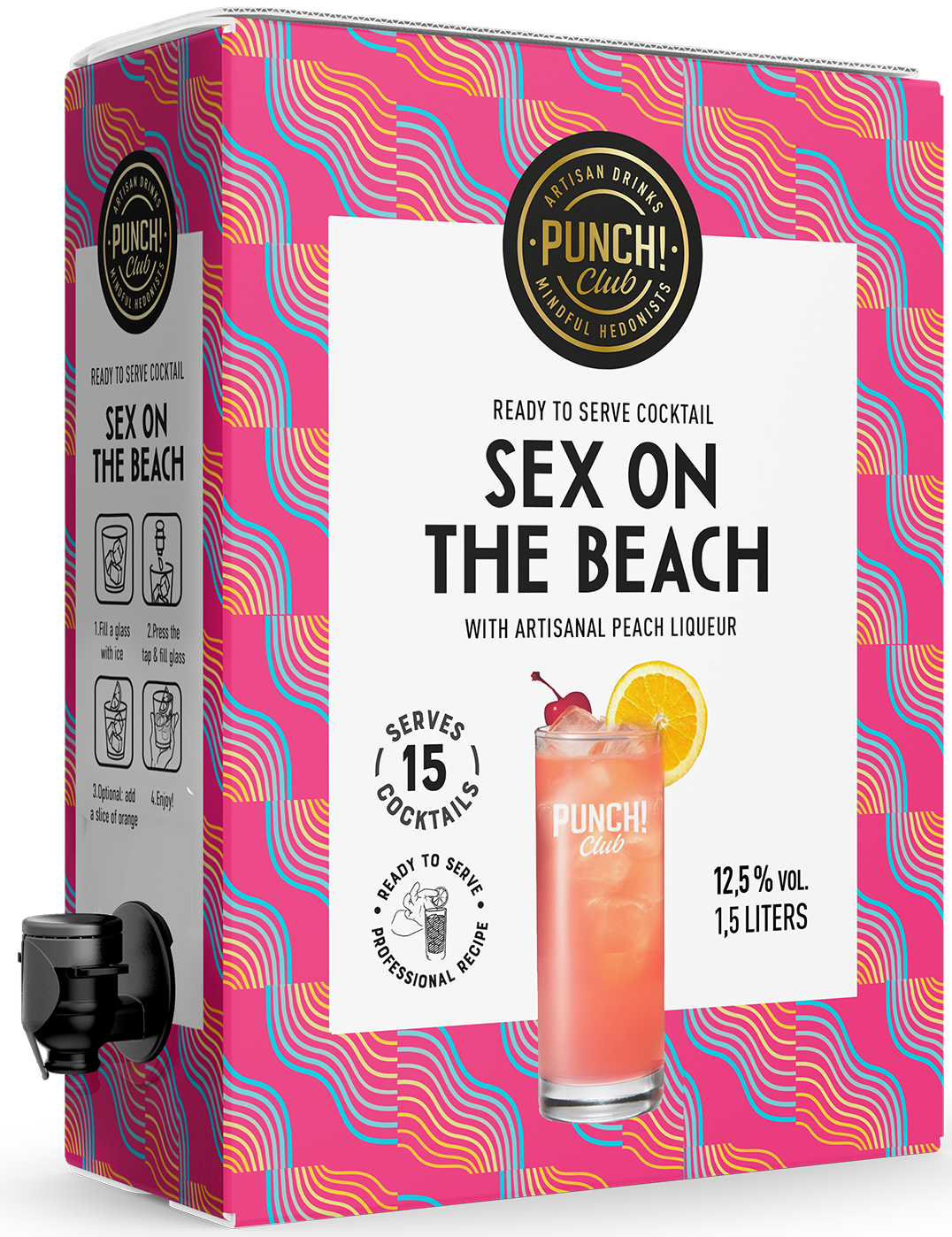 Punch Club Sex on the Beach 12,5% vol 150cl BIB