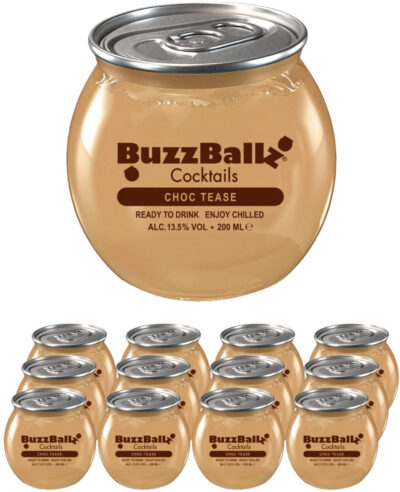 Buzzballz Choc Tease 13,5% 20cl x 12
