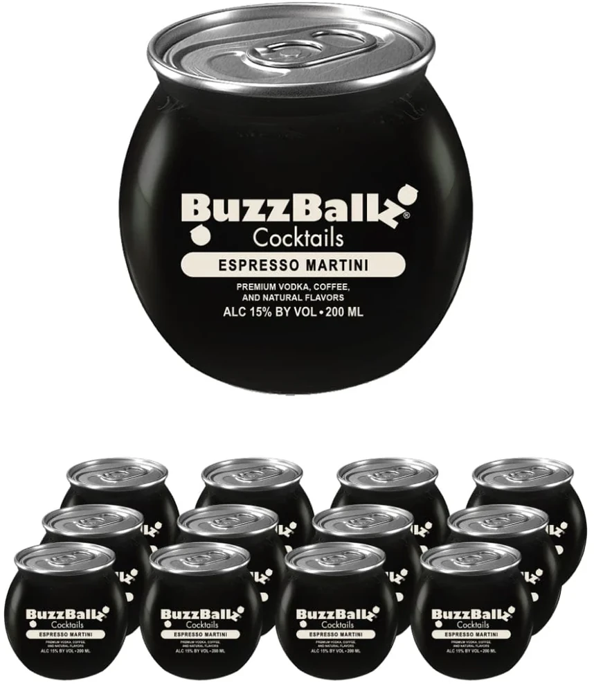 Buzzballz Espresso Martini 13,5% 20cl x 12
