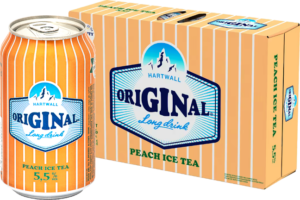 Hartwall Long Drink Peach Ice Tea 5,5% vol 33CL x 24