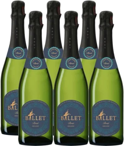 Ballet Carte Noire Brut Organic 11,5% vol 75cl x 6