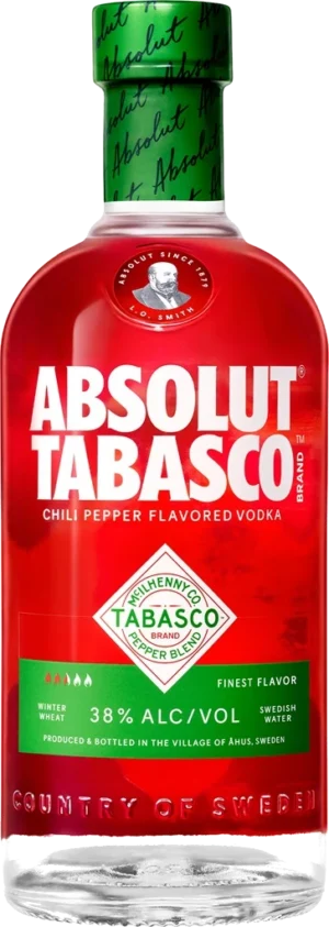 Absolut Tabasco 38% vol 70CL