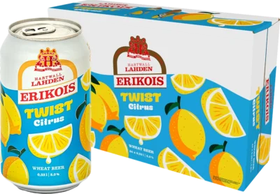 Hartwall Lahden Erikois Twist Citrus 5% vol 33cl x 24