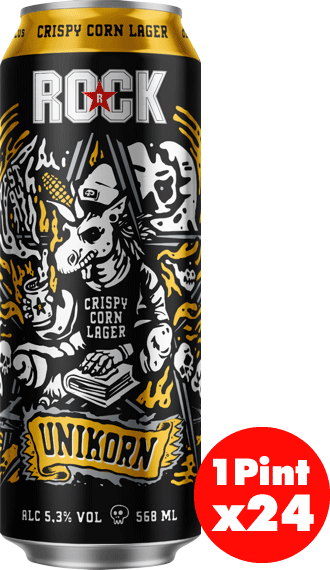 Saku Rock Unikorn 5,3% vol PINT 56,8cl x 24