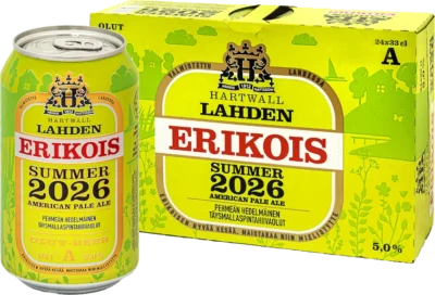 Hartwall Lahden Erikois Summer 2026 5% vol 33cl x 24