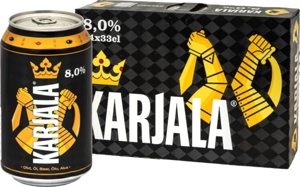 KARJALA 8% vol 33CL x 24