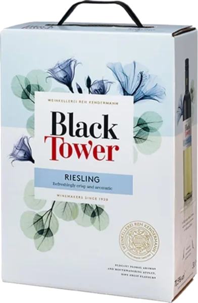 Black Tower Dry Riesling 12% 300cl BIB