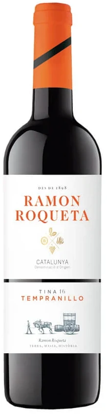 RAMON ROQUETA TEMPRANILLO '21 13,5% 75CL