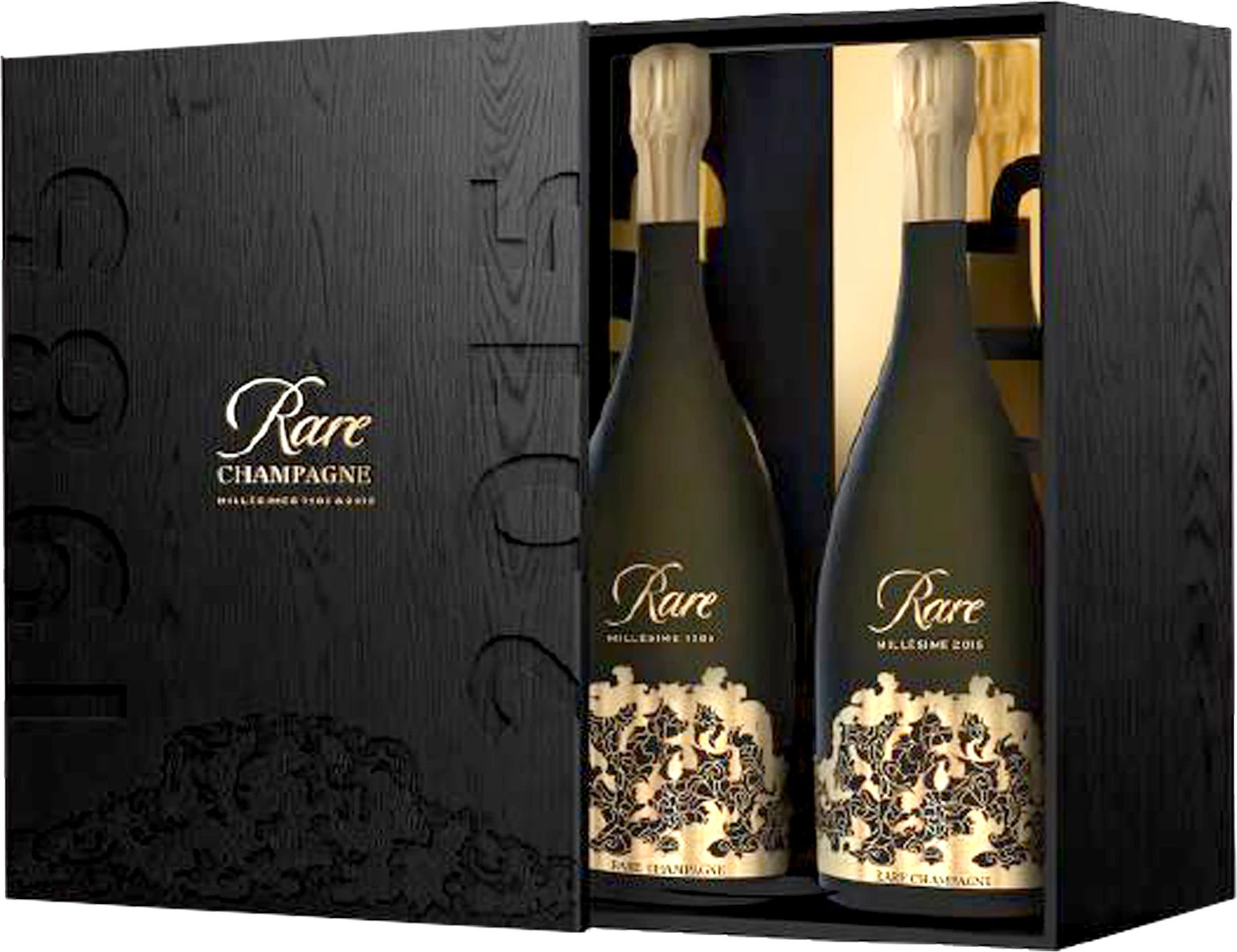 RARE LE CONTRASTE MILLESIME 1985 & MILLESIME 2015 12% 2x75CL