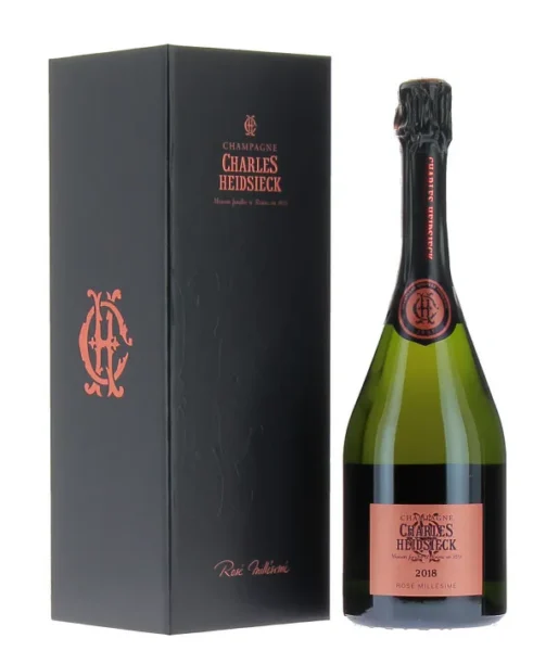 CHARLES HEIDSIECK ROSE VINTAGE 2018 12% 75CL BOX
