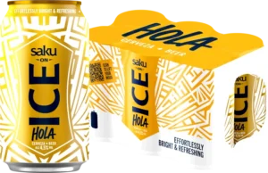 SAKU On Ice Hola 4.5% vol 33CL x 6