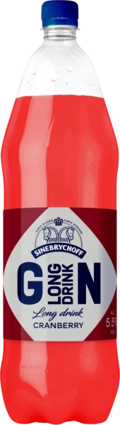 Sinebrychoff Long Drink Cranberry 5,5% 1,5L PET