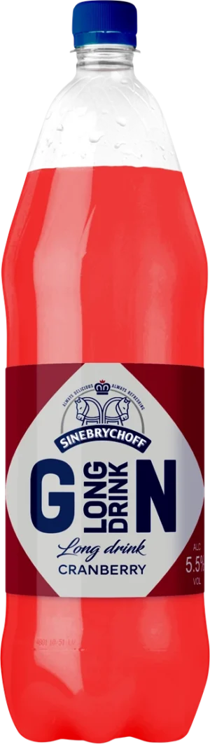 Sinebrychoff Long Drink Cranberry 5,5% 1,5L PET