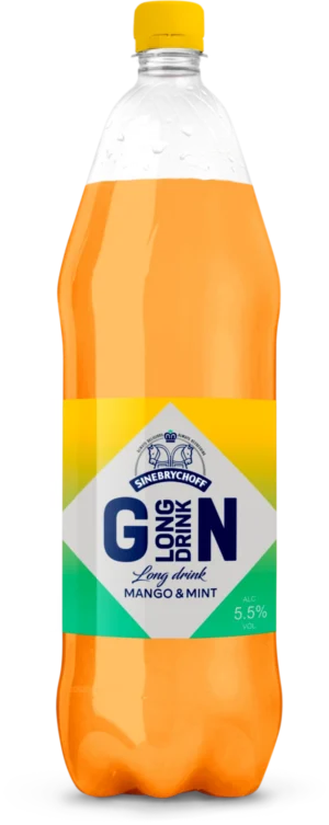 Sinebrychoff Long Drink Mango & Mint 5,5% 1,5L PET