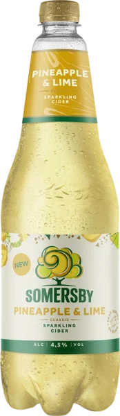 Somersby Pineapple&Lime Cider 4,5% vol 1L PET