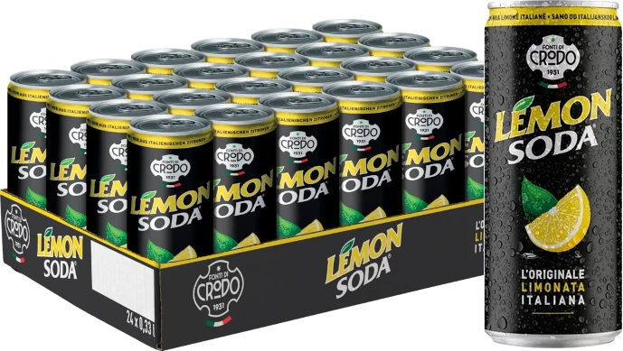 Crodo Lemon Soda 33cl x 24