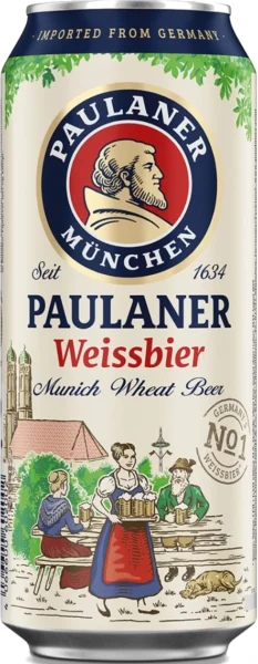 Paulaner Hefe Weissbier 5,5% 50CL x 24